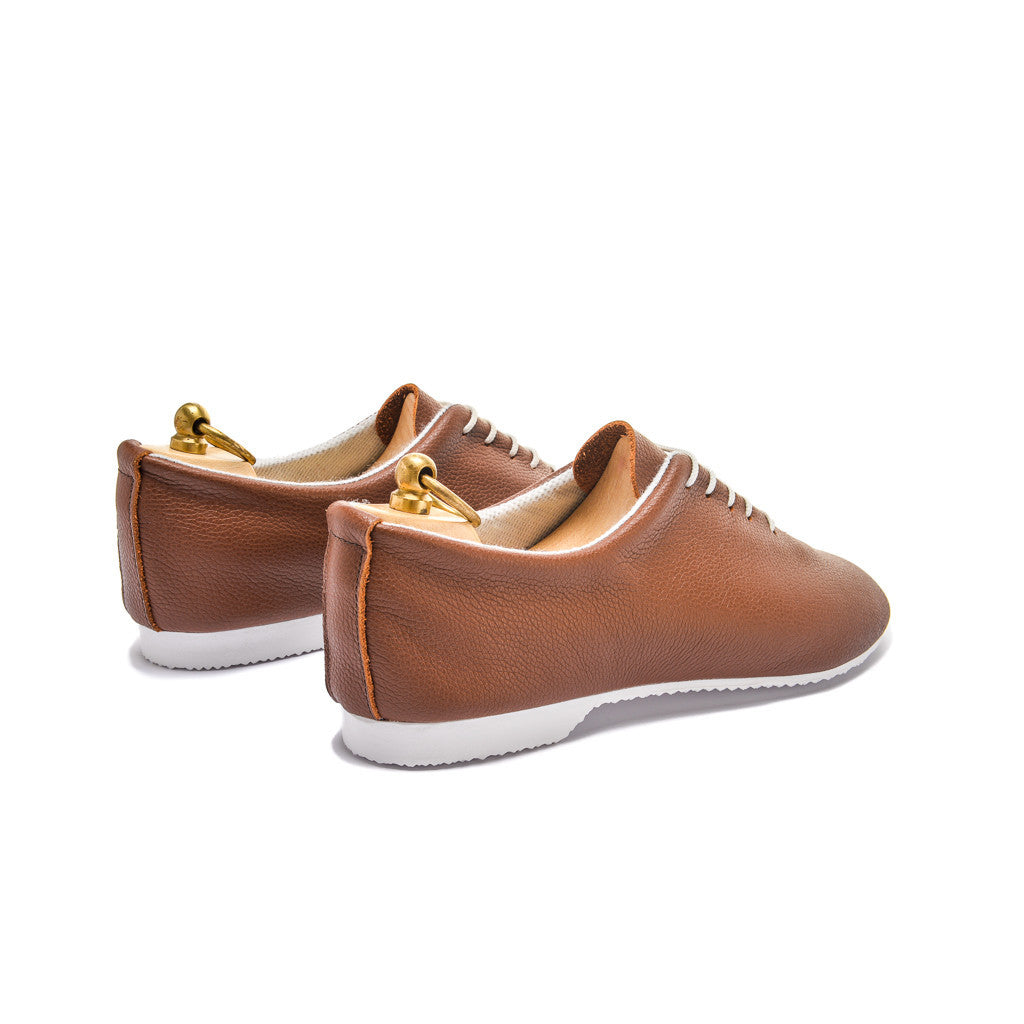 REGENT WHOLECUT SHOE - BROWN - mashroom7