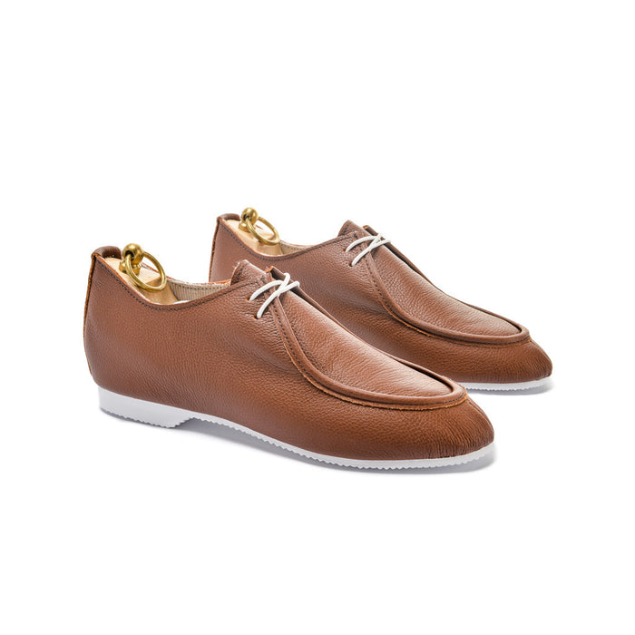 TURNER APRON SHOE - BROWN - mashroom7