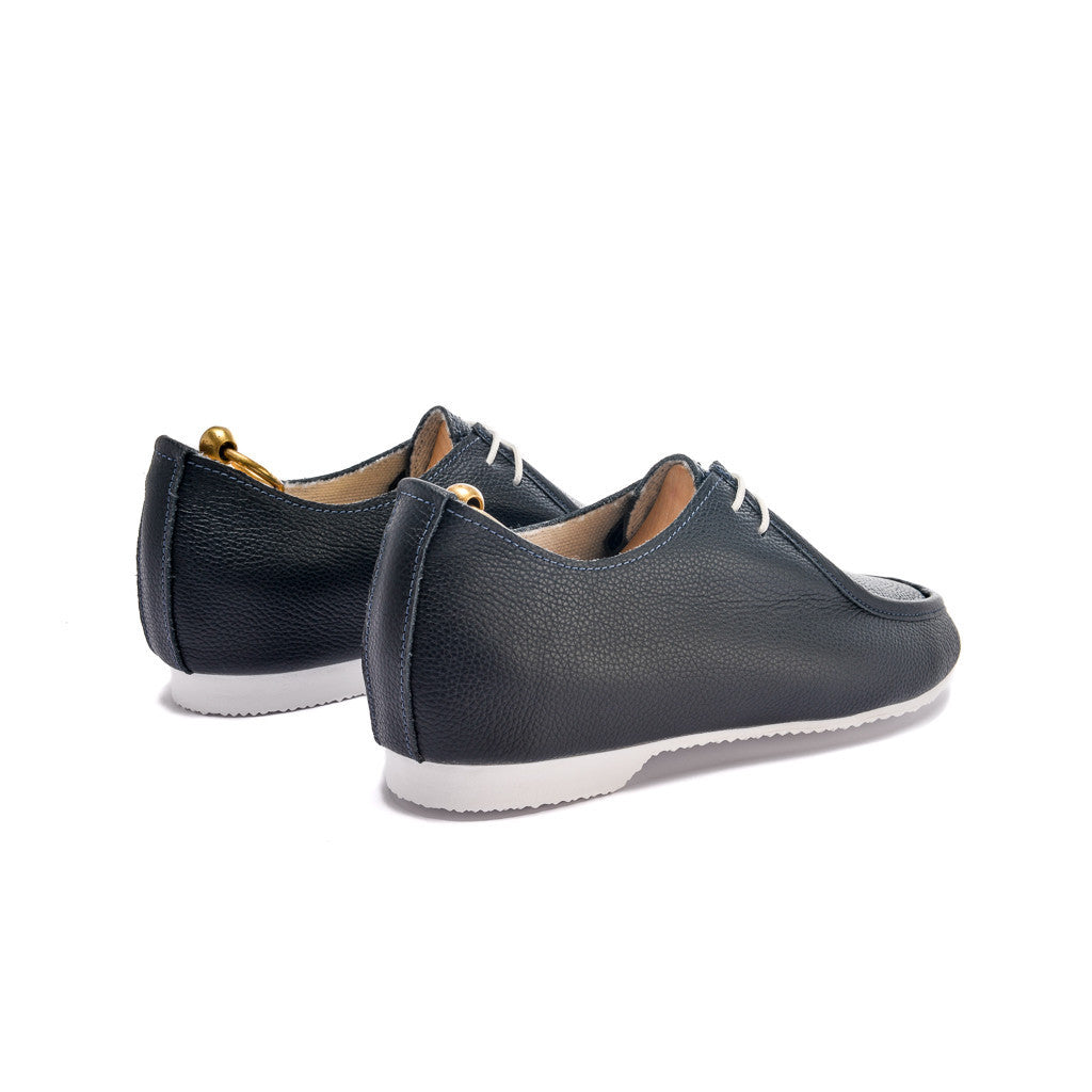 TURNER APRON SHOE - NAVY - mashroom7