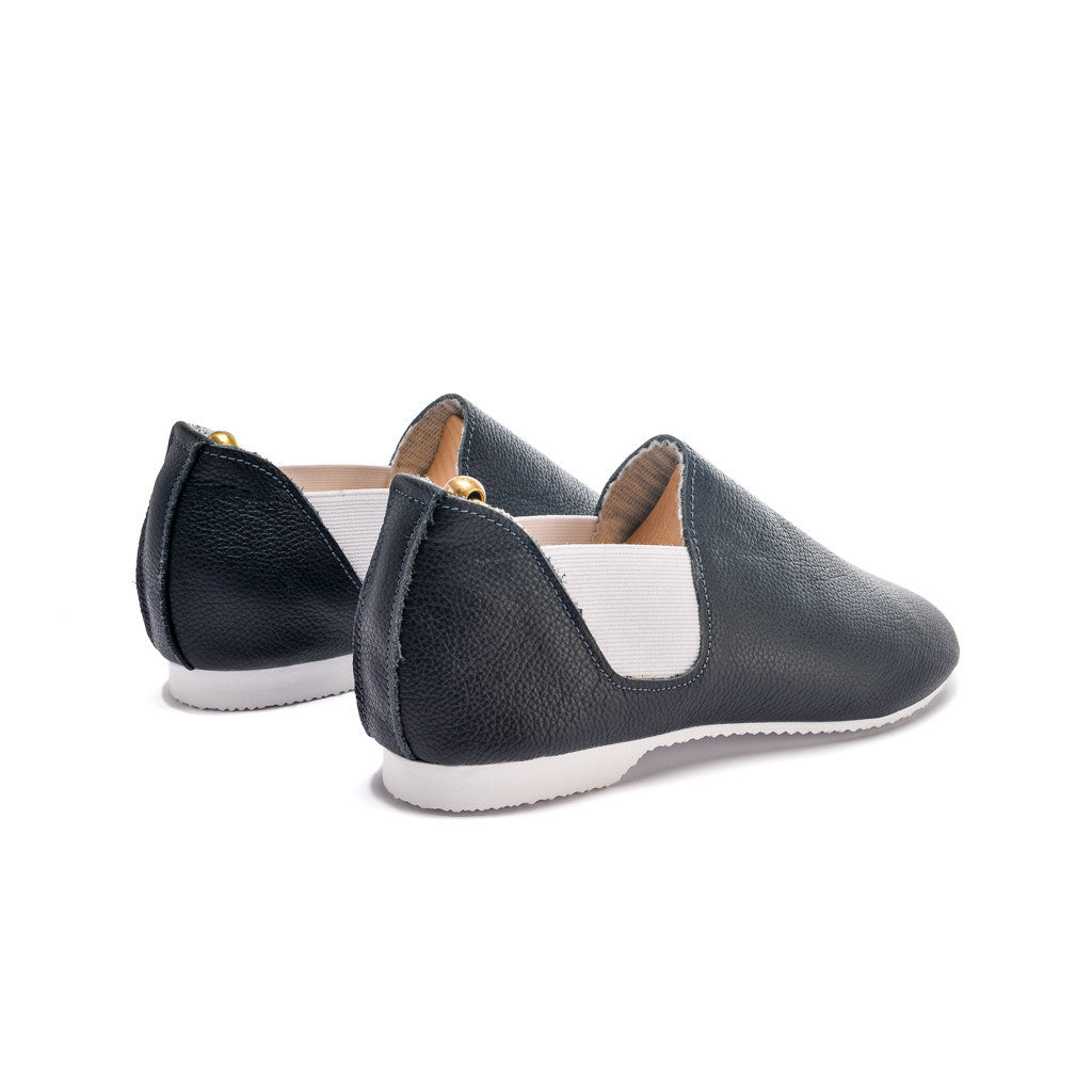 CONNAUGHT CHELSEA SHOE - NAVY - mashroom7