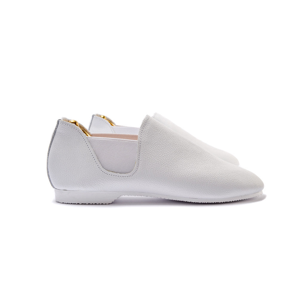 CONNAUGHT CHELSEA SHOE - WHITE - mashroom7