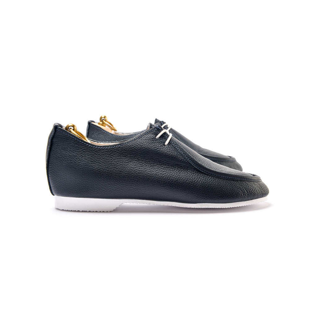 TURNER APRON SHOE - NAVY - mashroom7