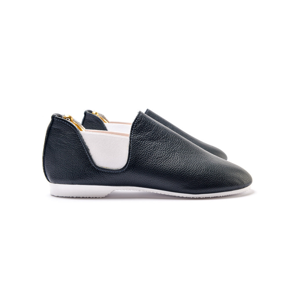 CONNAUGHT CHELSEA SHOE - NAVY - mashroom7