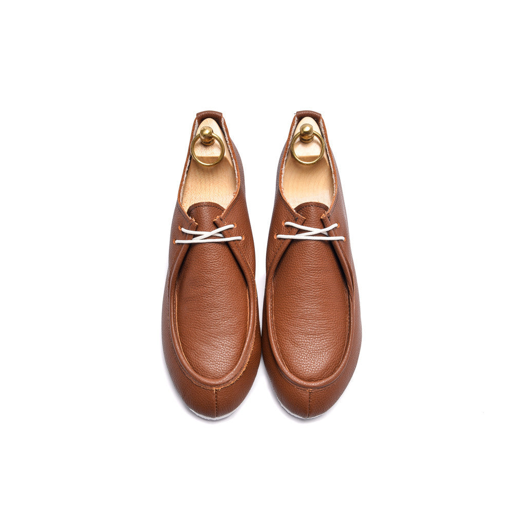 TURNER APRON SHOE - BROWN - mashroom7