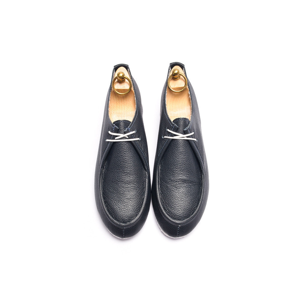 TURNER APRON SHOE - NAVY - mashroom7