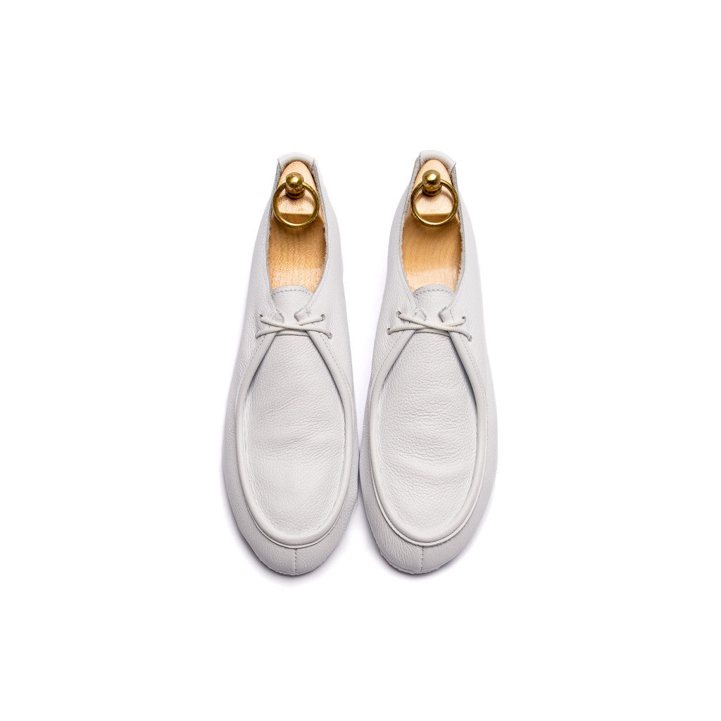 TURNER APRON SHOE - WHITE - mashroom7