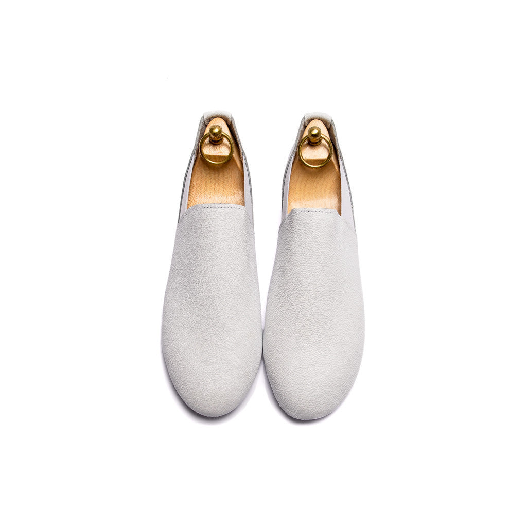 CONNAUGHT CHELSEA SHOE - WHITE - mashroom7