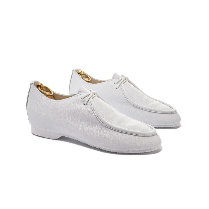 TURNER APRON SHOE - WHITE - mashroom7