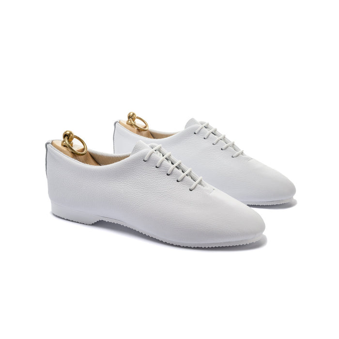 REGENT WHOLECUT SHOE - WHITE - mashroom7