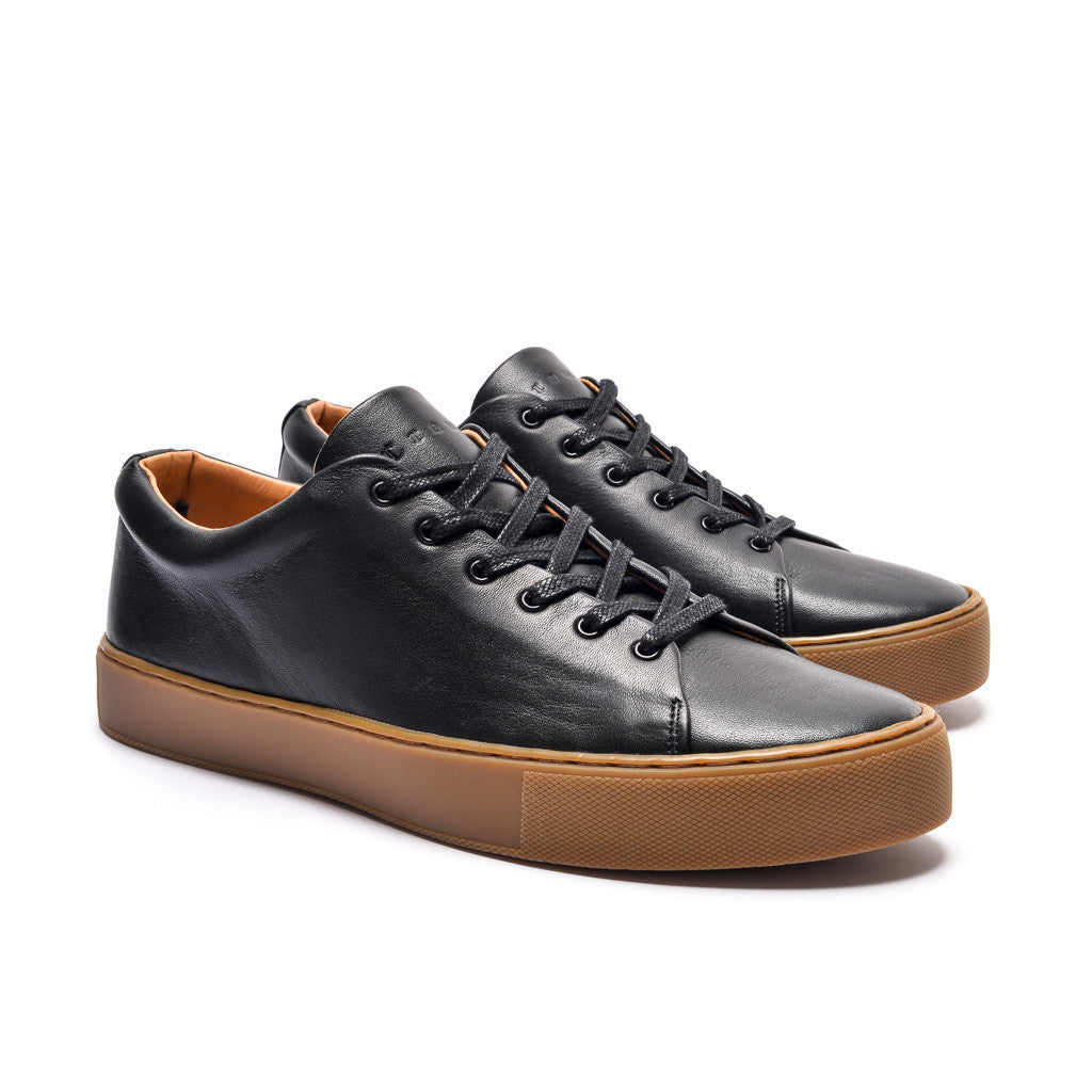 OVERSTONE DERBY SNEAKER - BLACK GUM - mashroom7