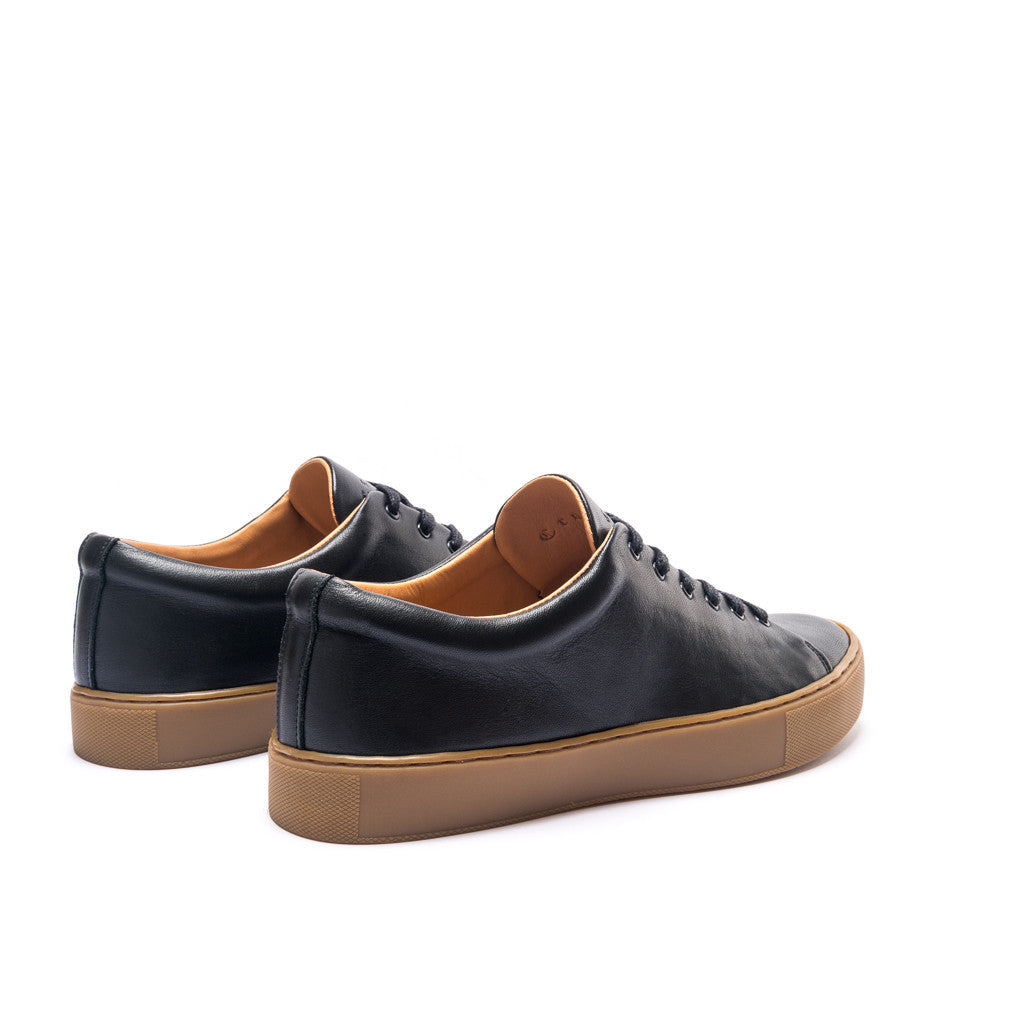 OVERSTONE DERBY SNEAKER - BLACK GUM - mashroom7