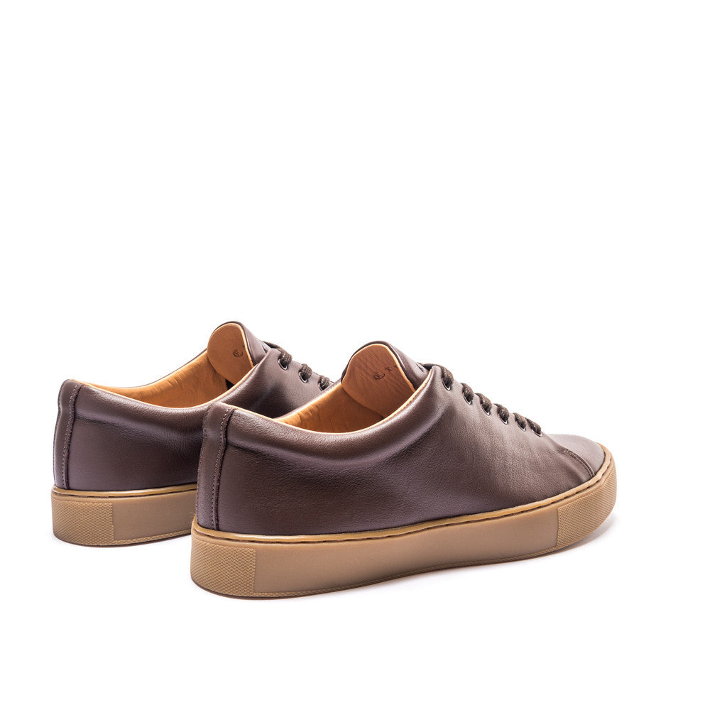 OVERSTONE DERBY SNEAKER - BROWN GUM - mashroom7