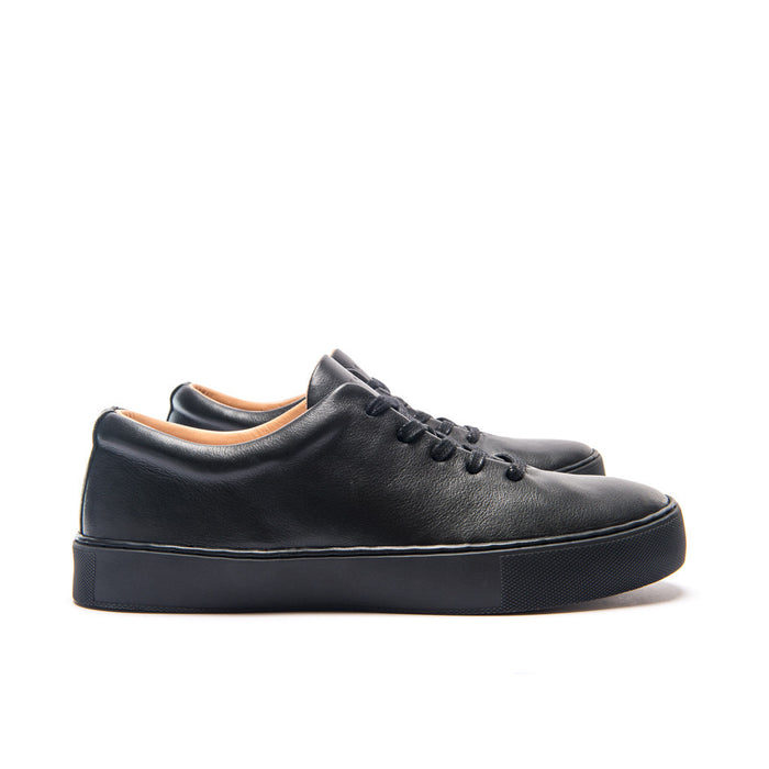 UPTON WHOLECUT SNEAKER - BLACK BLACK - mashroom7