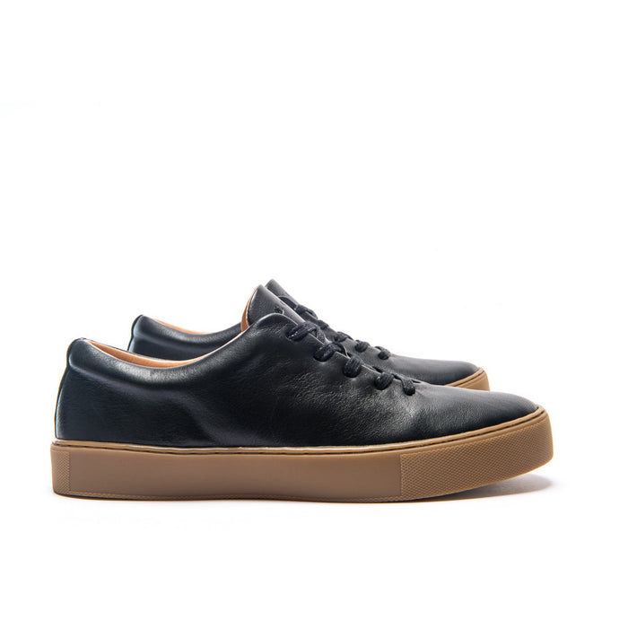 UPTON WHOLECUT SNEAKER - BLACK GUM - mashroom7