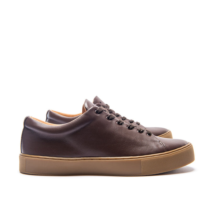 OVERSTONE DERBY SNEAKER - BROWN GUM - mashroom7