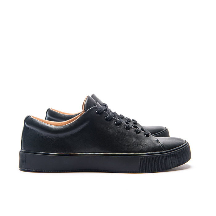 OVERSTONE DERBY SNEAKER - BLACK BLACK - mashroom7