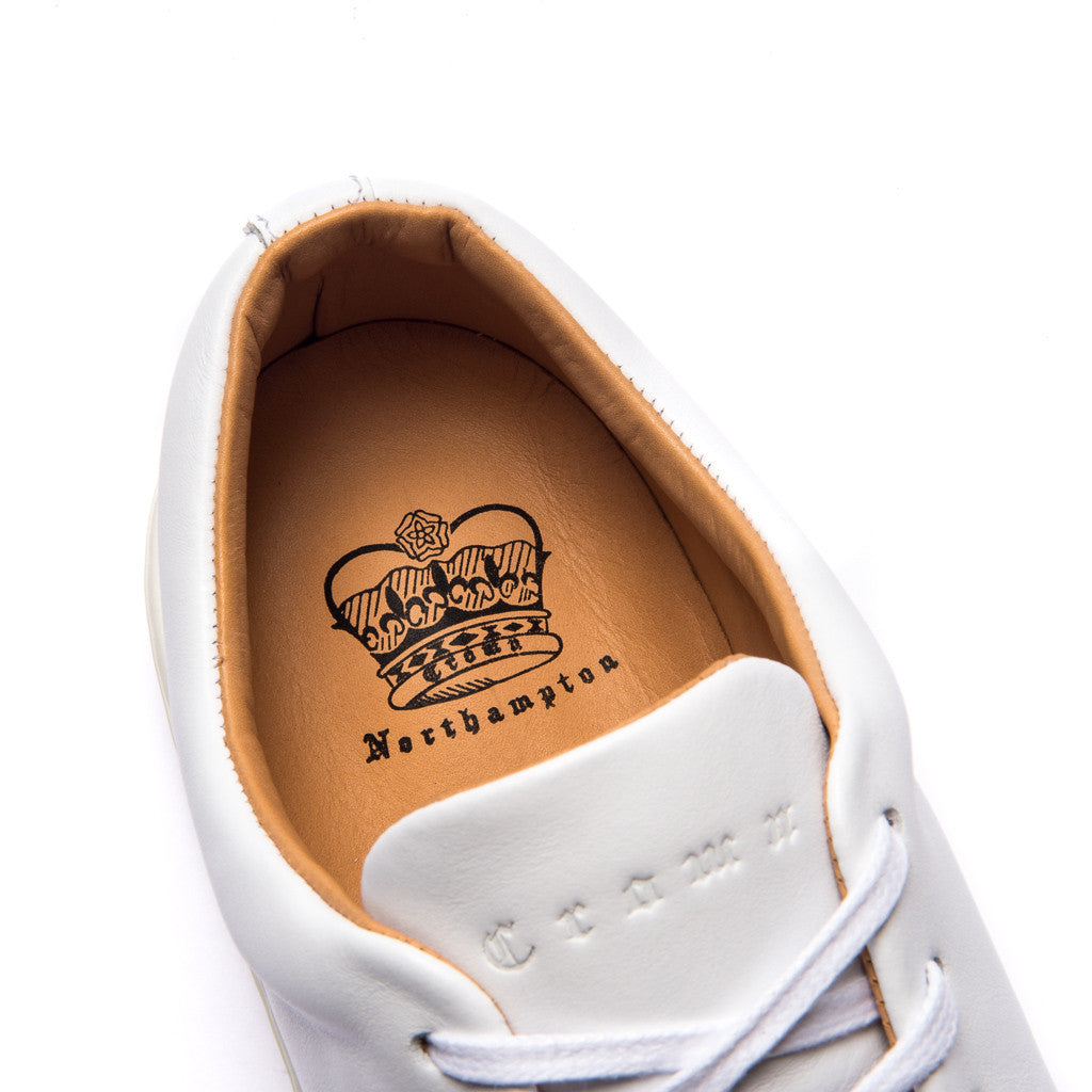 ABINGTON TOE CAP SNEAKER - WHITE WHITE - mashroom7