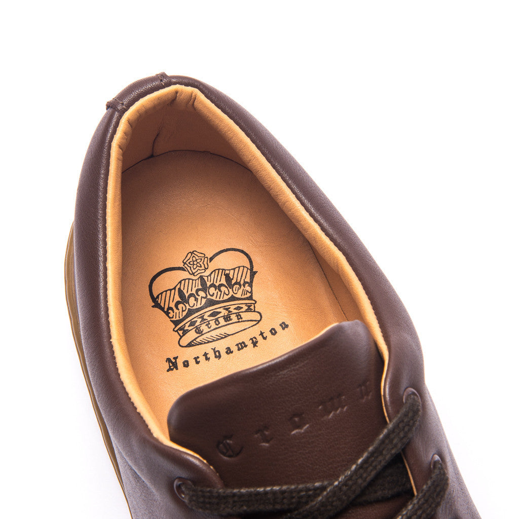 OVERSTONE DERBY SNEAKER - BROWN GUM - mashroom7