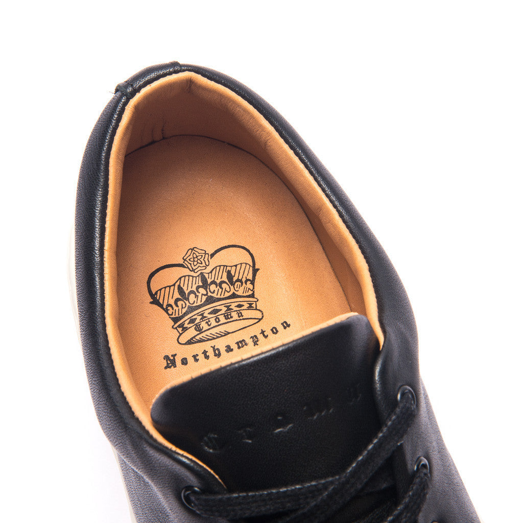 UPTON WHOLECUT SNEAKER - BLACK BLACK - mashroom7