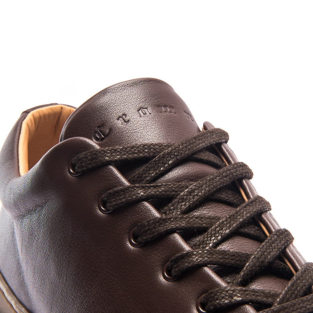 OVERSTONE DERBY SNEAKER - BROWN GUM - mashroom7