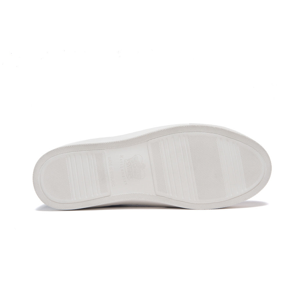 ABINGTON TOE CAP SNEAKER - WHITE WHITE - mashroom7
